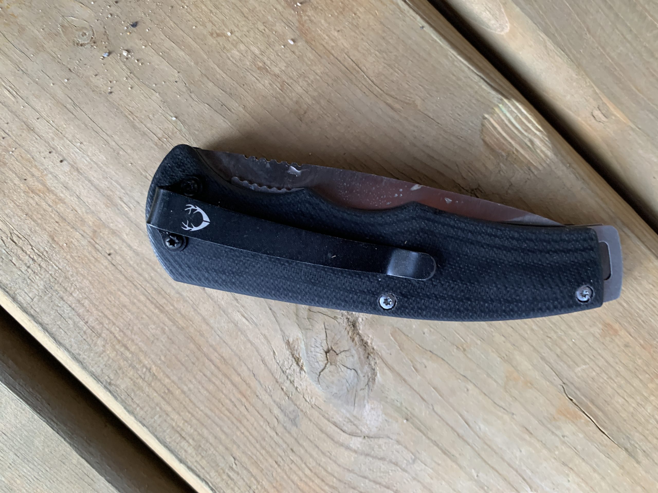 Review Huntshield Thompson EDC Folding Knife Casual Operator